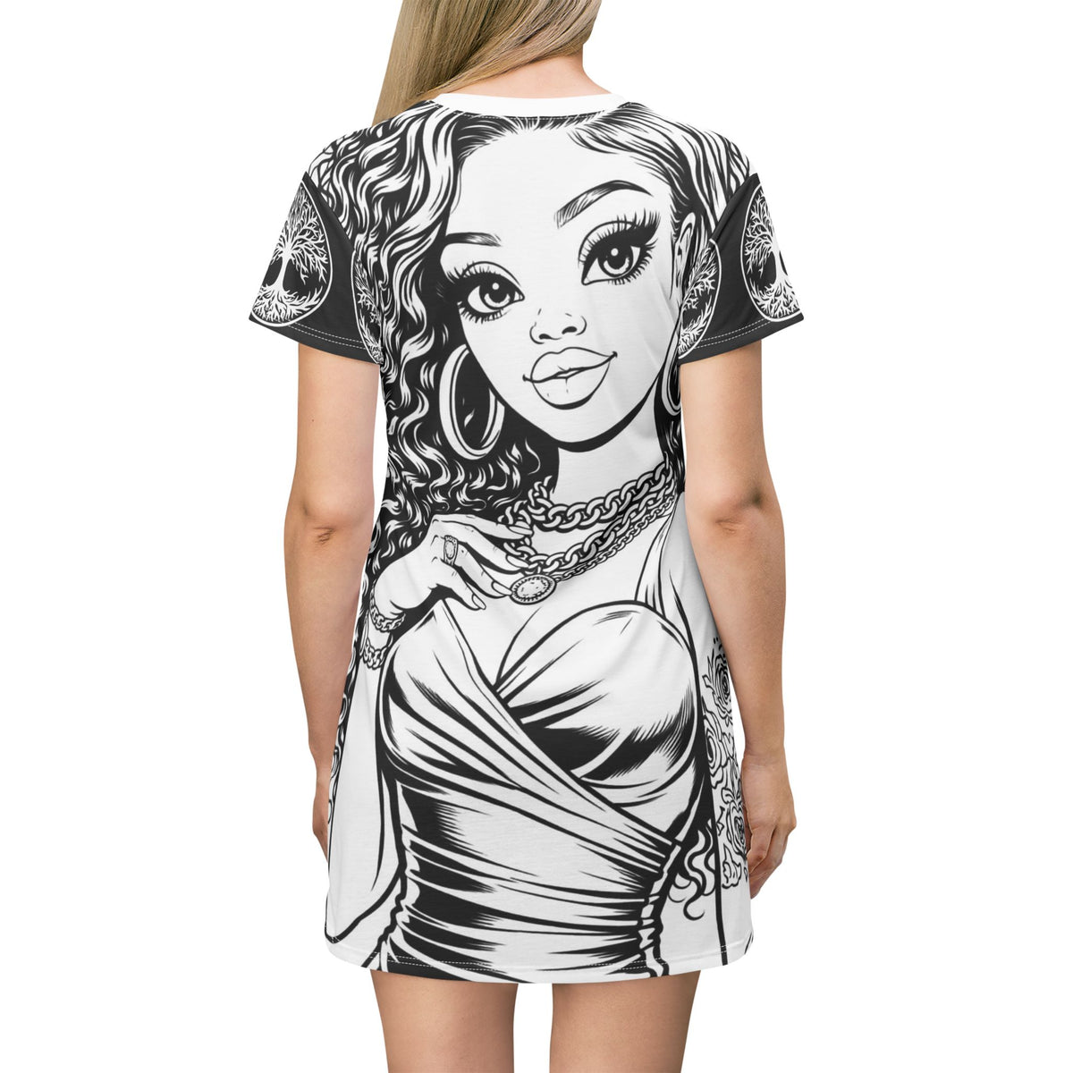 T-Shirt Dress (AOP)