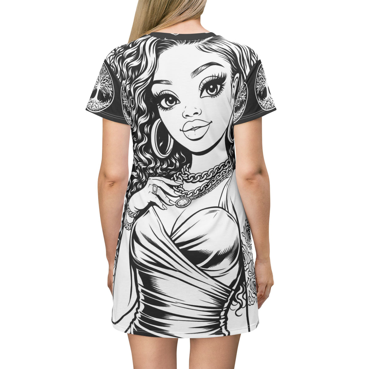 T-Shirt Dress (AOP)
