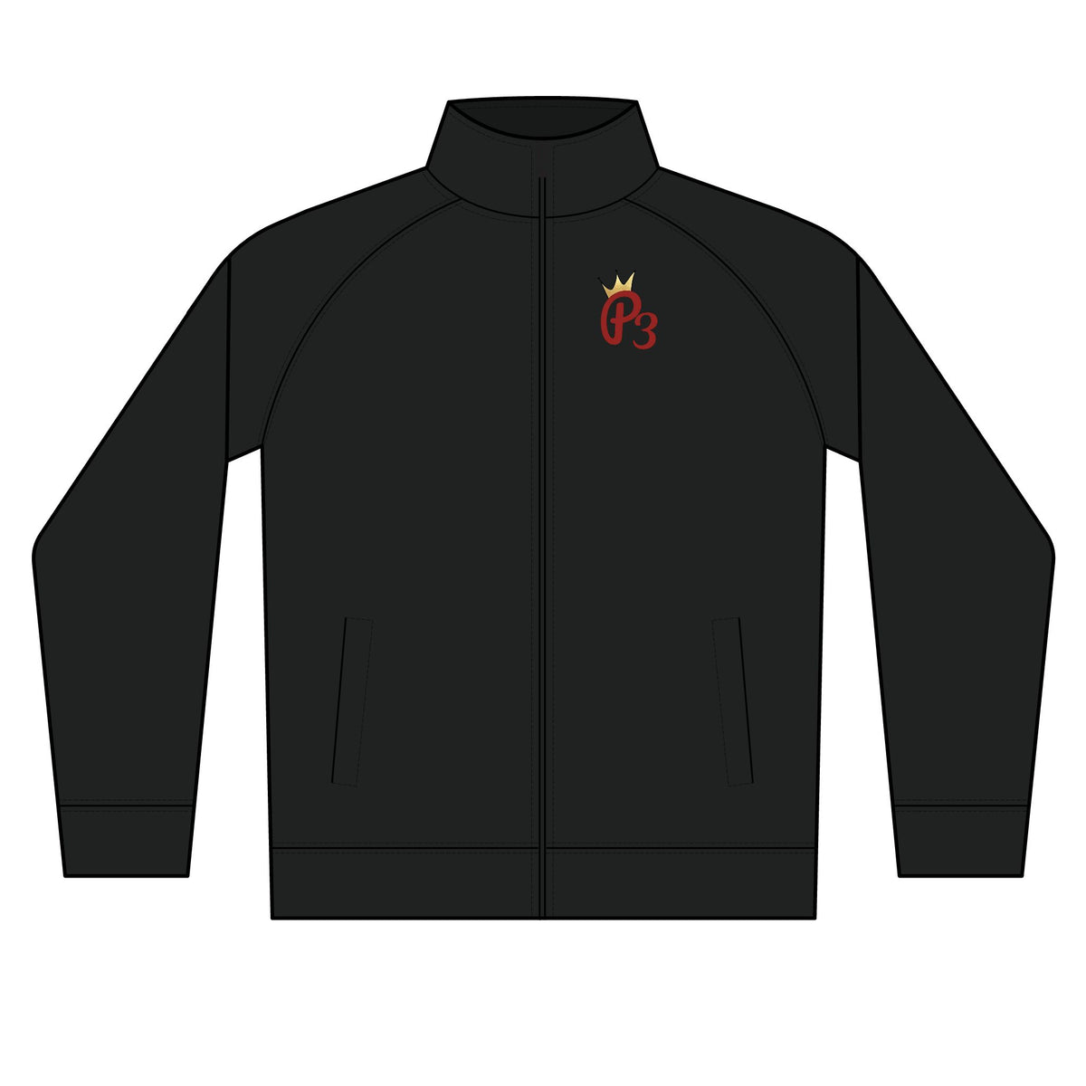 Men's Lightweight Poly-Tech Full-Zip Track Jacket