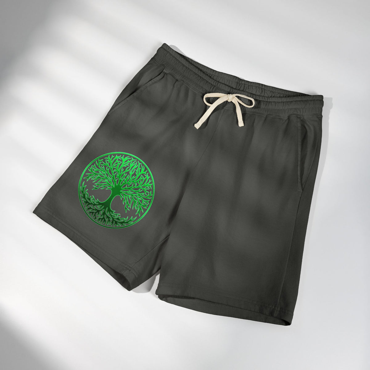 Unisex Garment-Dyed Lightweight Fleece Sweat Shorts